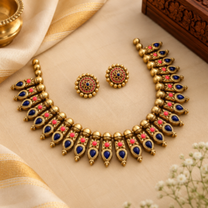 Neelam Necklace Set
