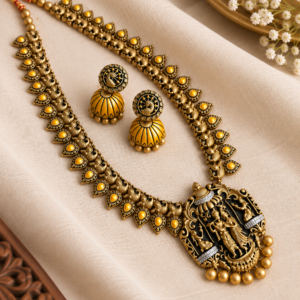Madhurya- Temple Jewellery Set