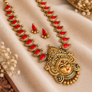 Shakthiya Temple Jewellery Set